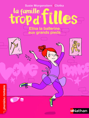 cover image of Elisa, la ballerine aux grands pieds